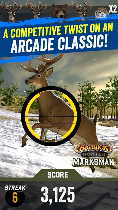 Tangkapan layar Big Buck Hunter: Marksman