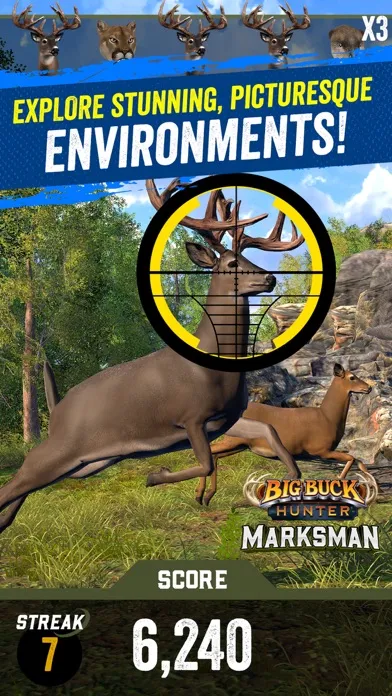 Tangkapan layar Big Buck Hunter: Marksman