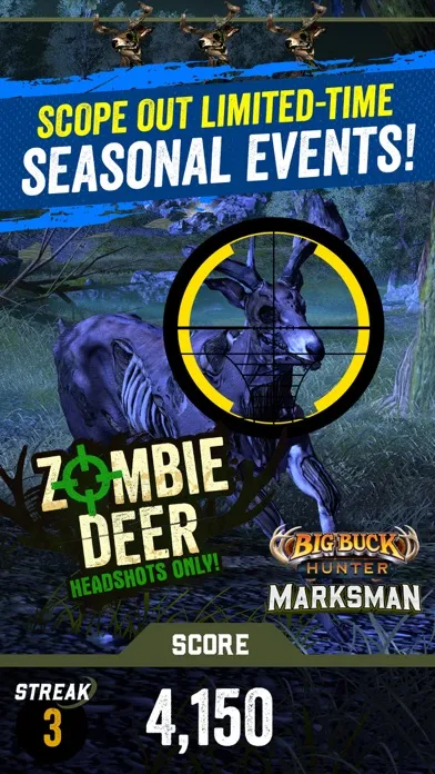 Tangkapan layar Big Buck Hunter: Marksman
