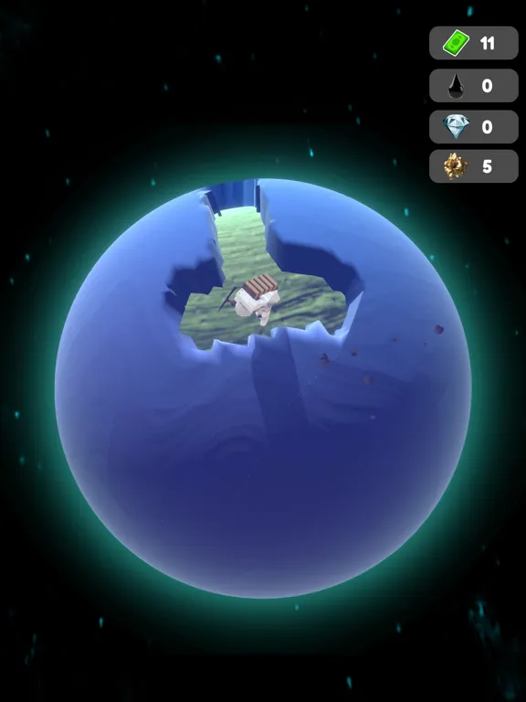 Zrzuty ekranu 3D Planet Miner iPad 