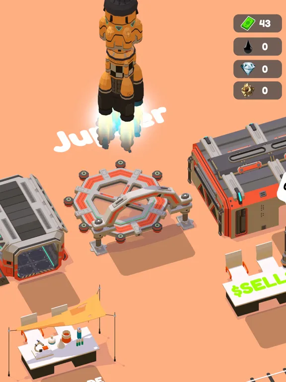 Zrzuty ekranu 3D Planet Miner iPad 