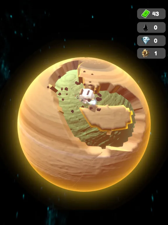 Zrzuty ekranu 3D Planet Miner iPad 