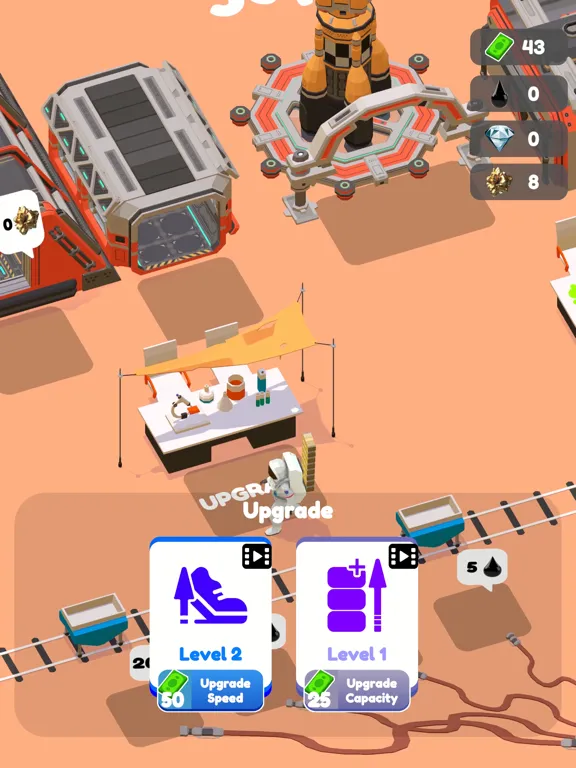 Zrzuty ekranu 3D Planet Miner iPad 