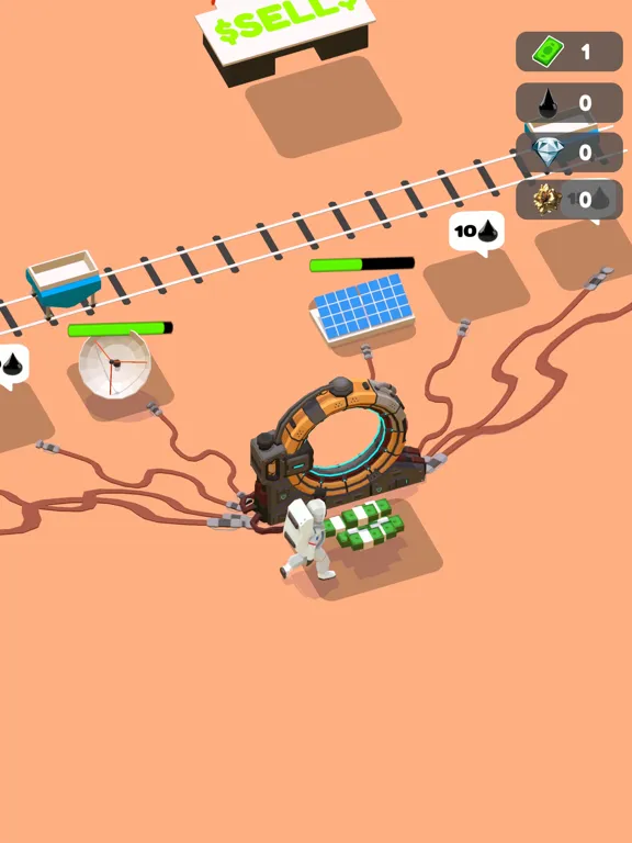Zrzuty ekranu 3D Planet Miner iPad 