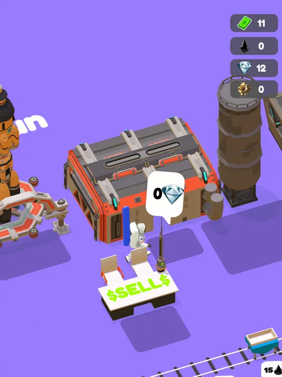 Zrzuty ekranu 3D Planet Miner iPad 