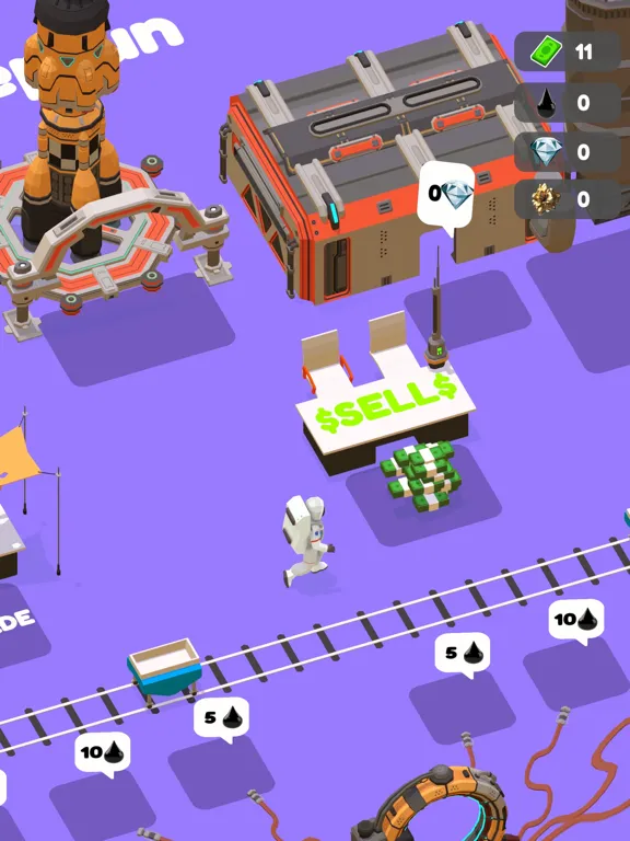 Zrzuty ekranu 3D Planet Miner iPad 