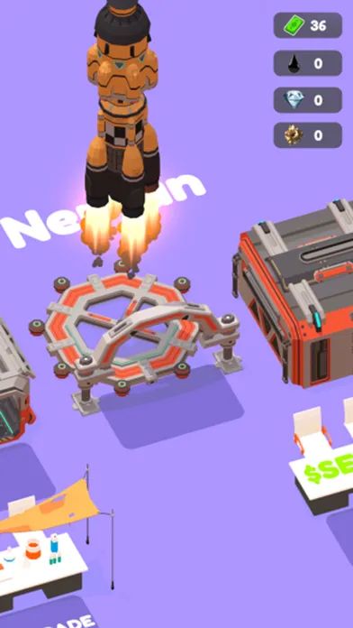 Zrzuty ekranu 3D Planet Miner