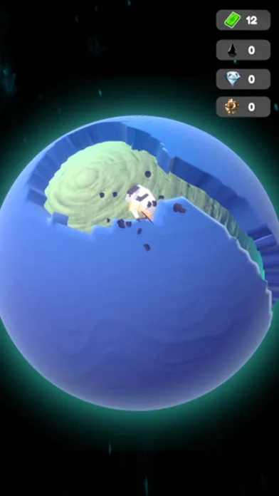 Zrzuty ekranu 3D Planet Miner