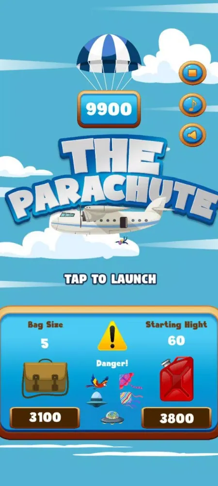 Captures d'écran de The Parachute