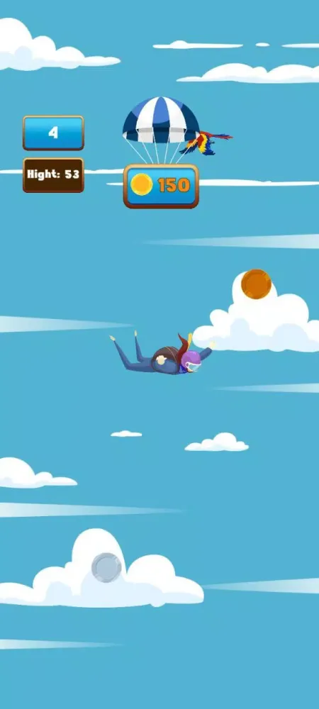 Captures d'écran de The Parachute