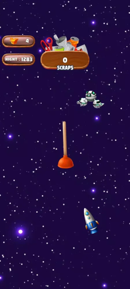 Tangkapan skrin Sky Plunger