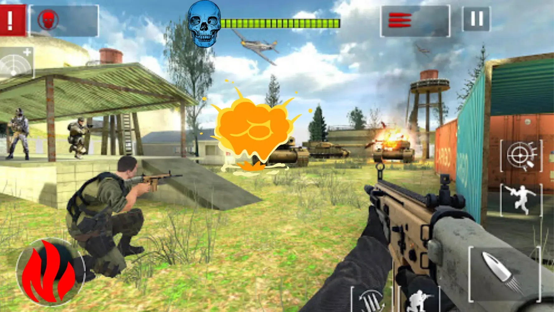 FPS Army Commando Attack স্ক্রিনশট
