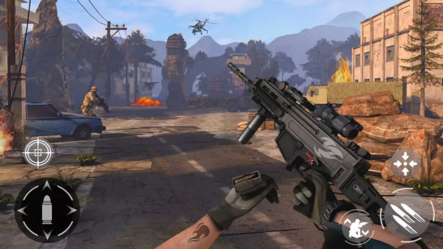 FPS Army Commando Attack স্ক্রিনশট