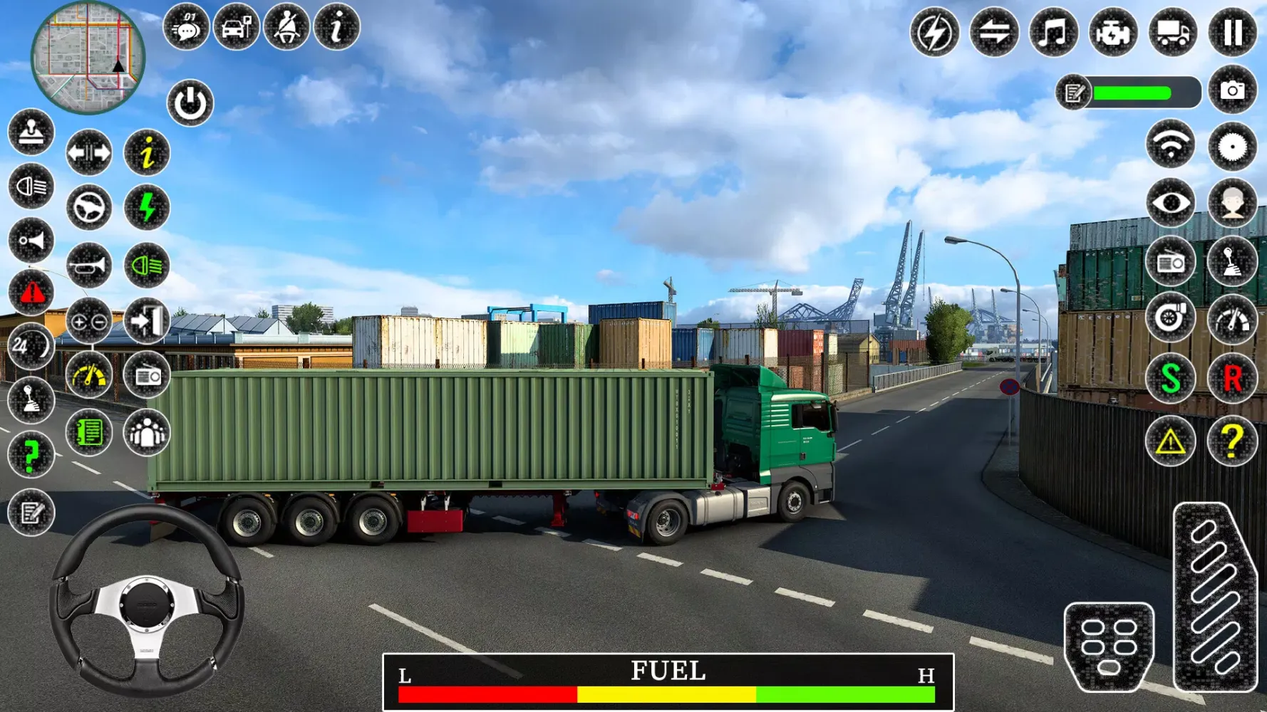 Ảnh chụp màn hình của Real Truck Simulator Games 3D