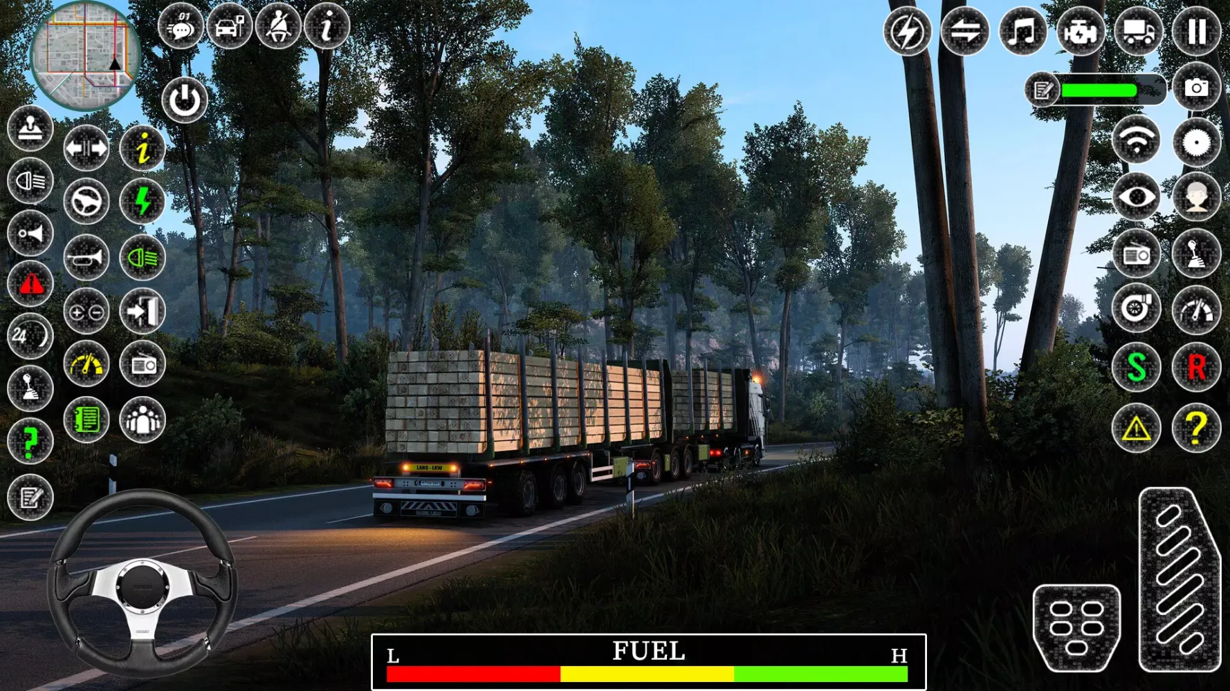 Ảnh chụp màn hình của Real Truck Simulator Games 3D