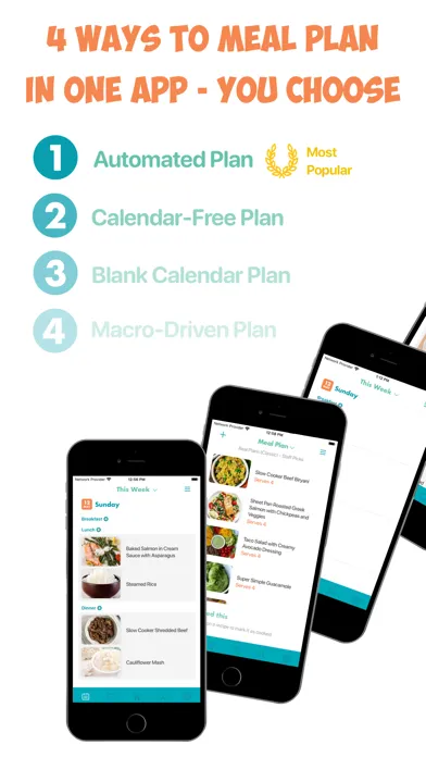 Capturas de pantalla de Real Plans - Meal Planner