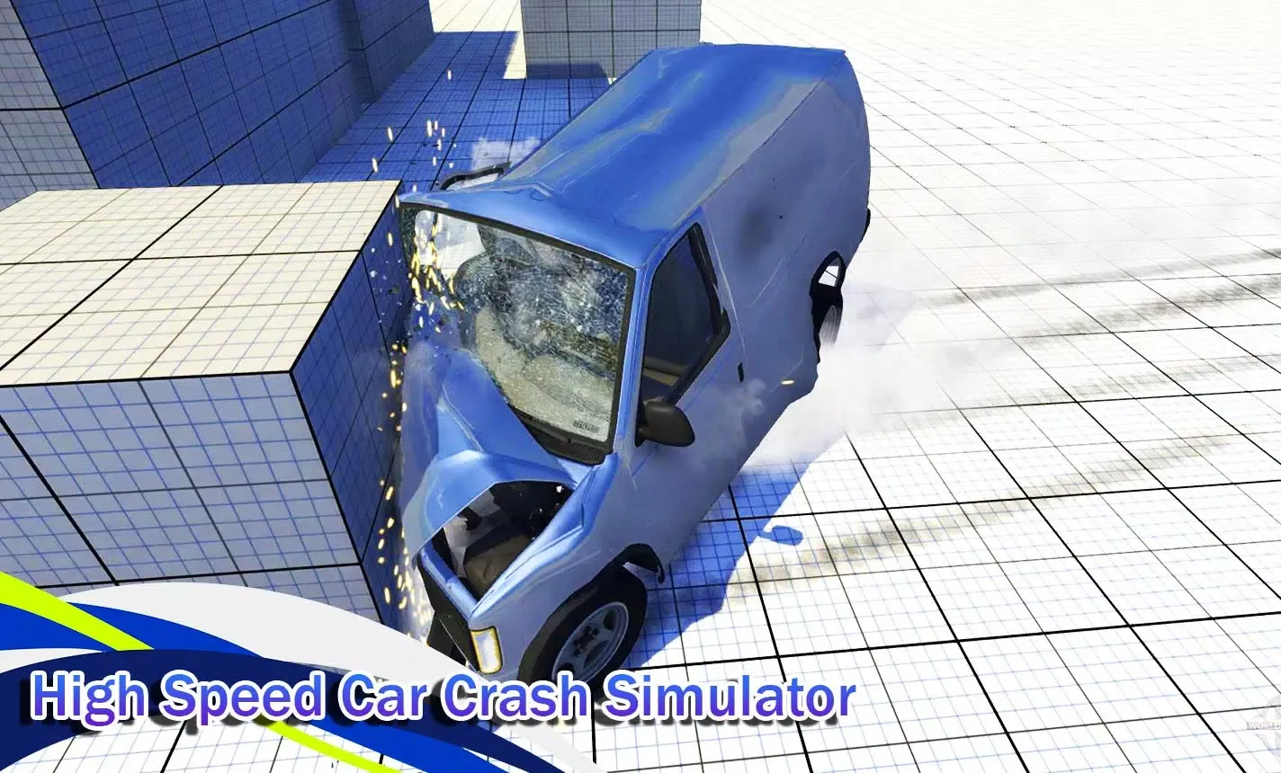 ภาพหน้าจอของ High Speed Car Crash Simulator