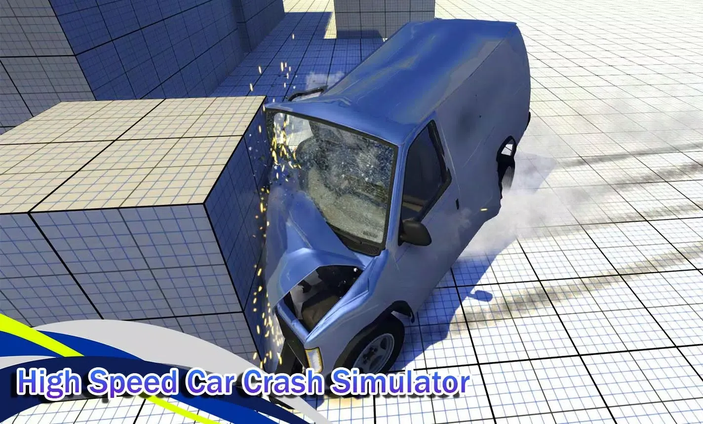 ภาพหน้าจอของ High Speed Car Crash Simulator