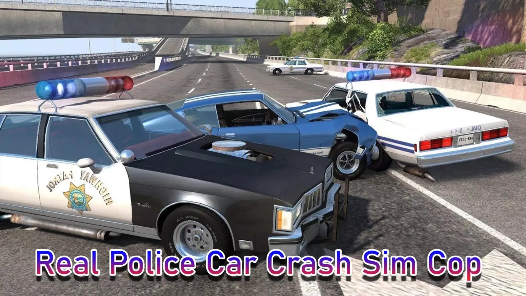 Real Police Car Crash Sim Cop Ekran Görüntüleri