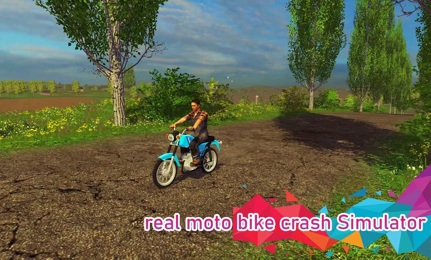 Captures d'écran de real moto bike crash Simulator