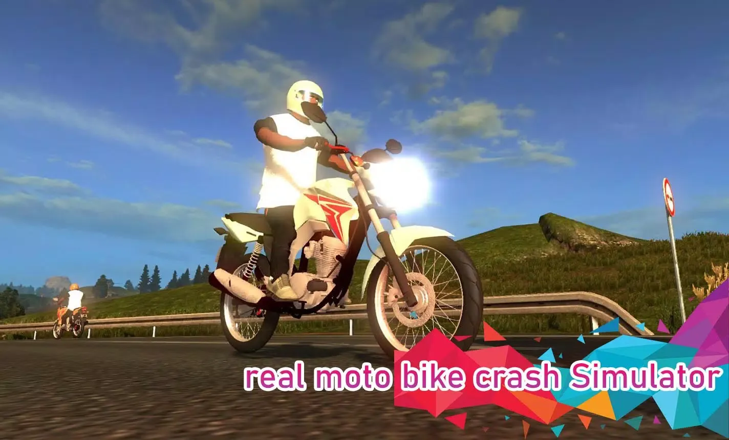 Captures d'écran de real moto bike crash Simulator