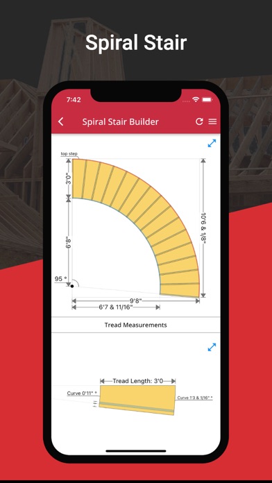 RedX Stairs - 3D Calculator應用截圖