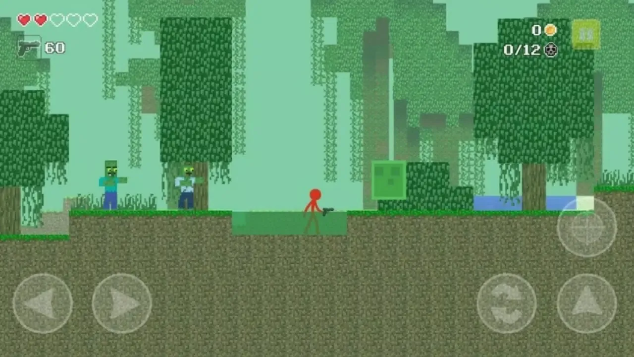 Capturas de pantalla de Red stick vs zombie