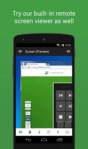 Captures d'écran de Unified Remote