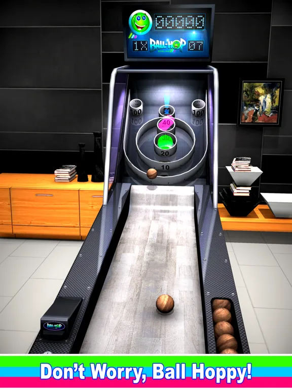Capturas de tela do Ball-Hop Bowling iPad 