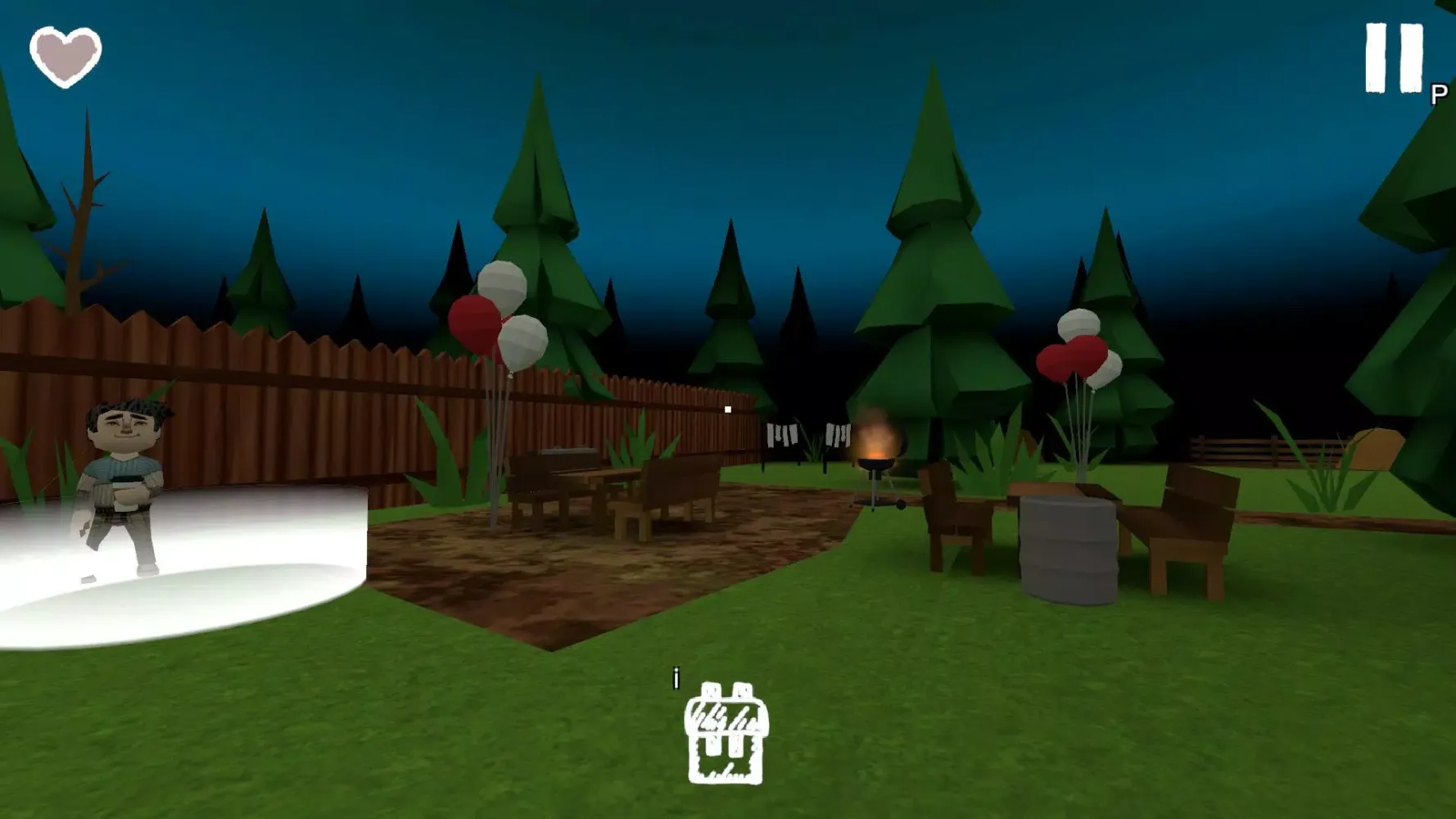 Tangkapan layar Dark neighbors. Mansion Escape