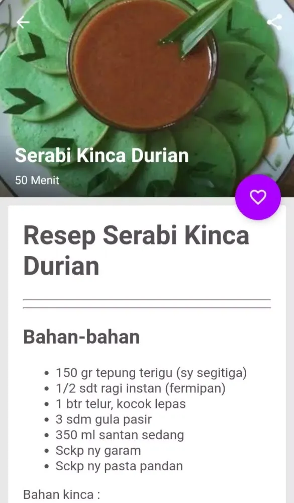 Resep Kue Serabi Istimewa Ekran Görüntüleri