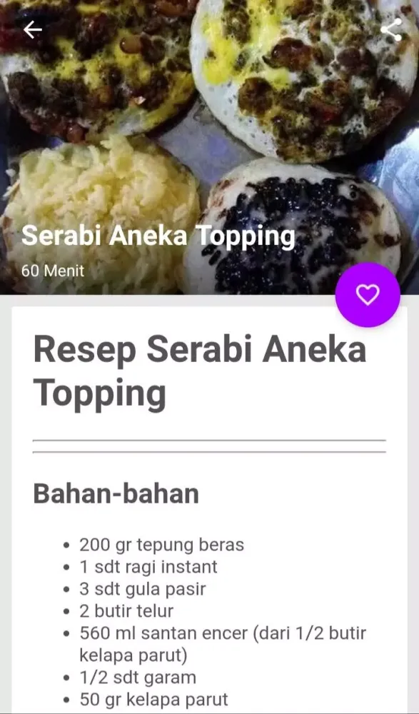 Resep Kue Serabi Istimewa Ekran Görüntüleri