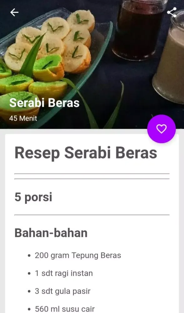 Resep Kue Serabi Istimewa Ekran Görüntüleri