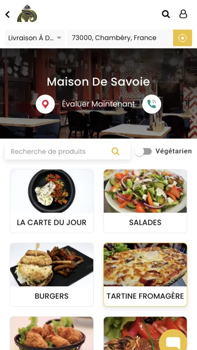 Restaurants Chambery स्क्रीनशॉट