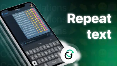 ReText: repeat text repeater স্ক্রিনশট