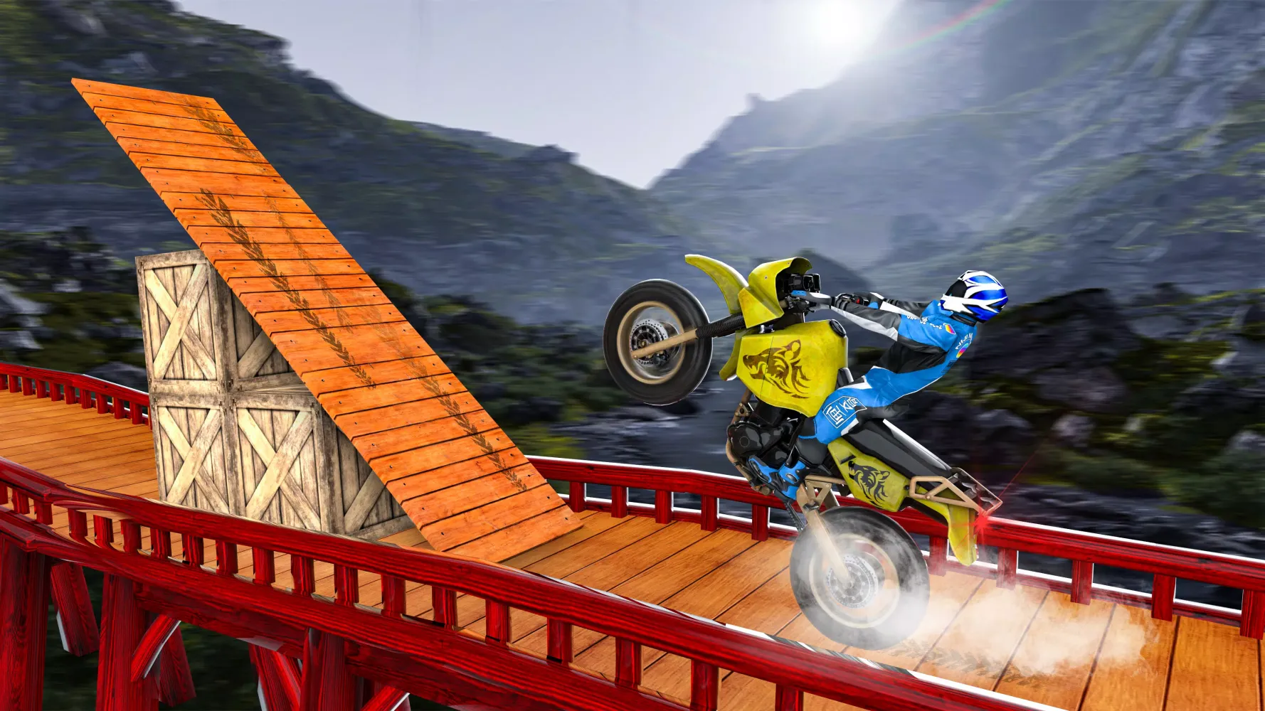 Capturas de tela do Dirt Bike Stunt - Bike Racing
