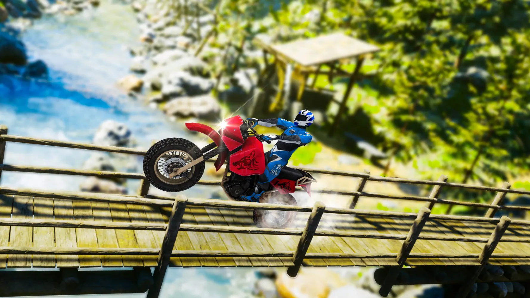 Capturas de tela do Dirt Bike Stunt - Bike Racing