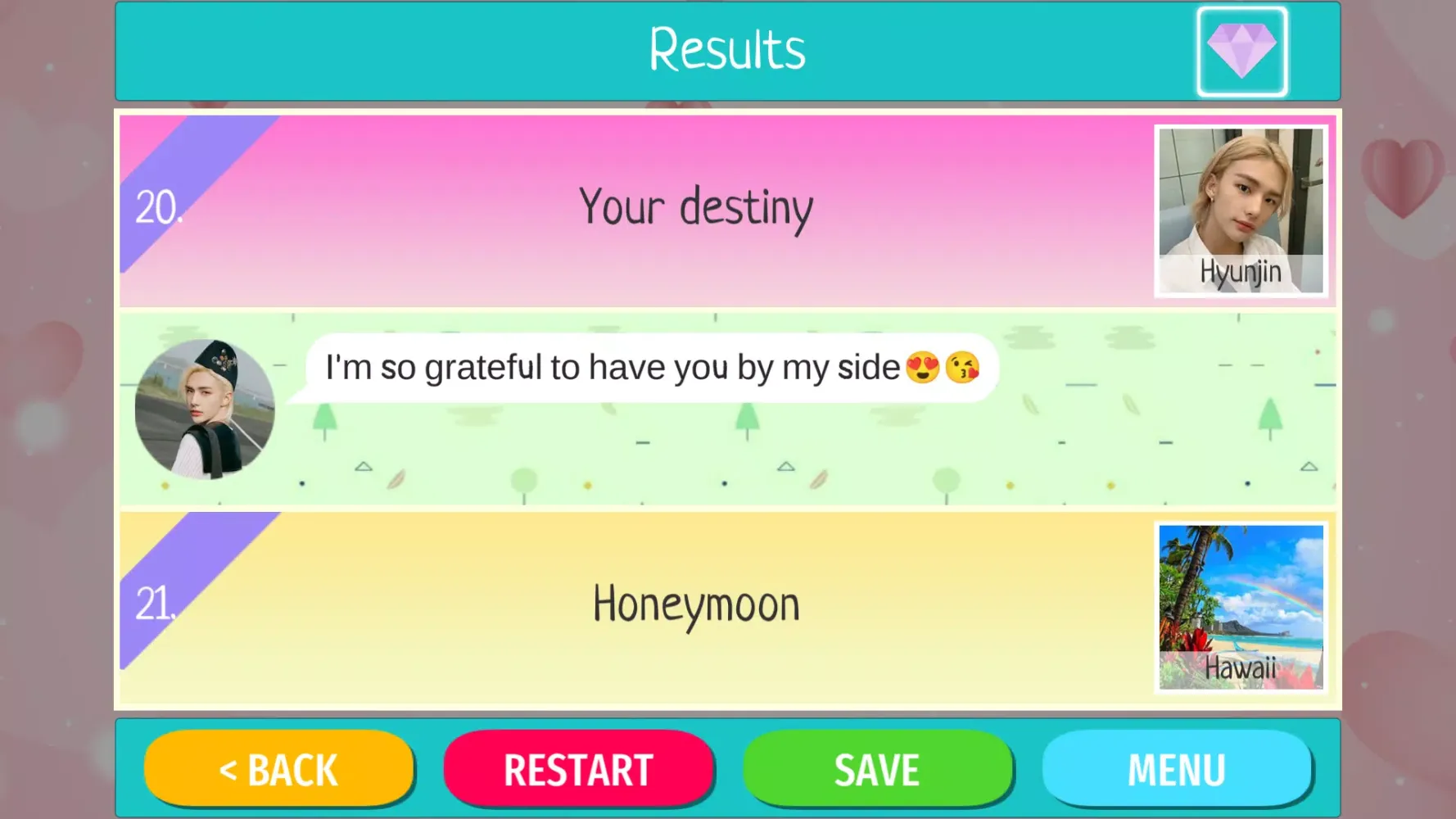 K-Pop Dating Game স্ক্রিনশট