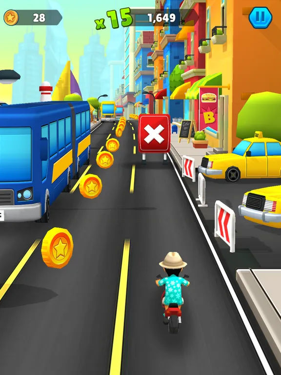 Subway Scooters 2 : New Races iPad स्क्रीनशॉट