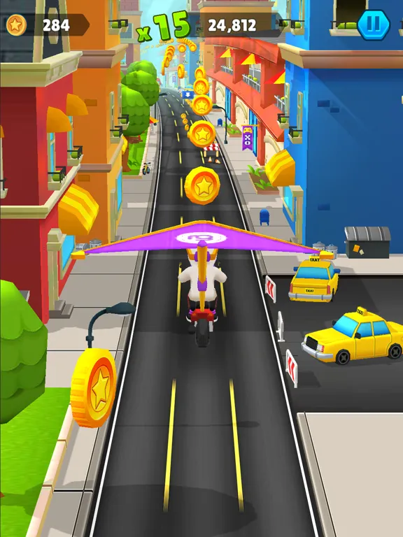 Subway Scooters 2 : New Races iPad स्क्रीनशॉट