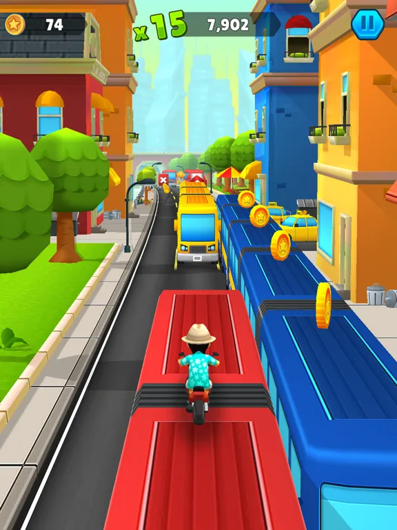 Subway Scooters 2 : New Races iPad स्क्रीनशॉट