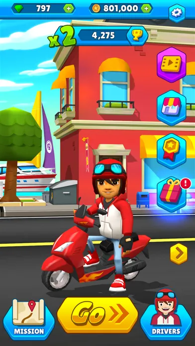 Subway Scooters 2 : New Races स्क्रीनशॉट