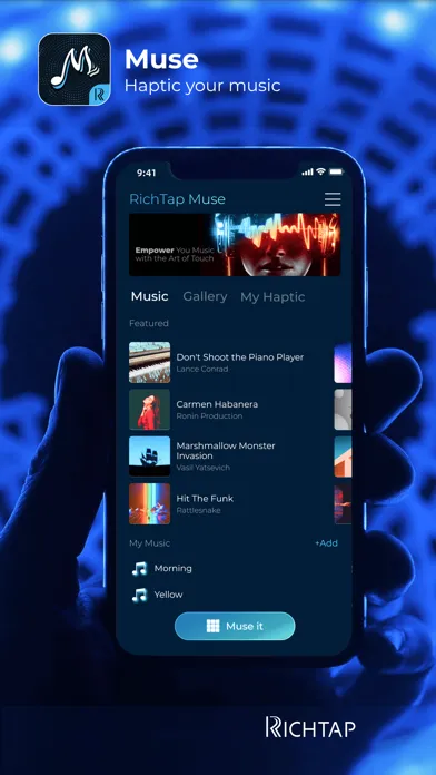 Ảnh chụp màn hình của RichTap Muse