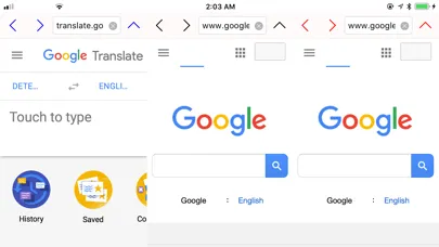 BrowserX3: 3 Browsers at Once स्क्रीनशॉट