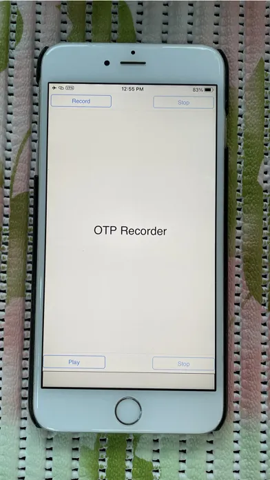 Secure OTP Voice Recorder Screenshots