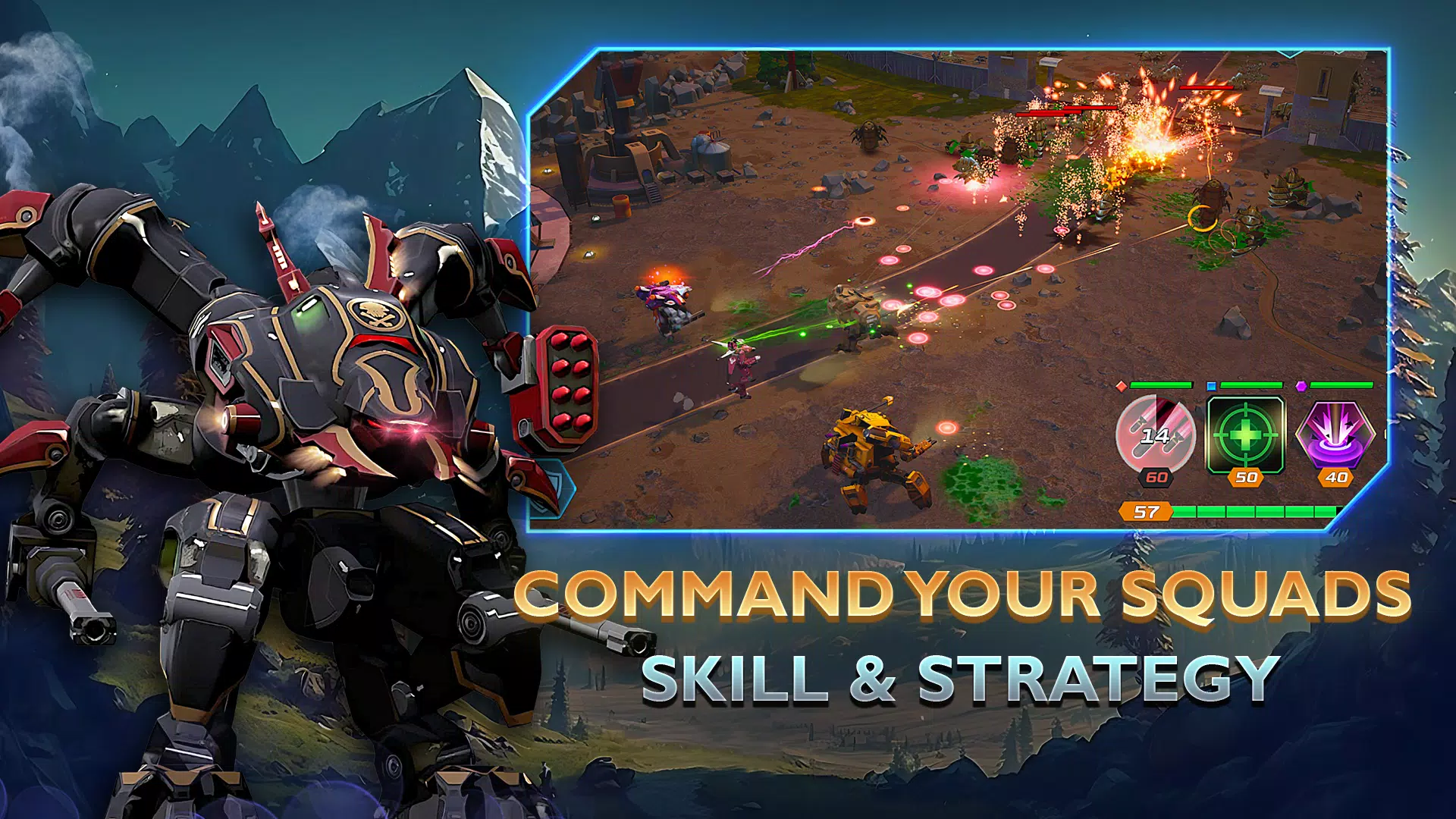 Mech vs Aliens: War Robots RPG Screenshots