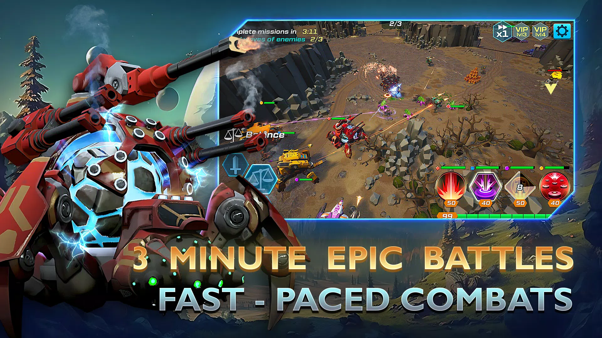 Mech vs Aliens: War Robots RPG Screenshots