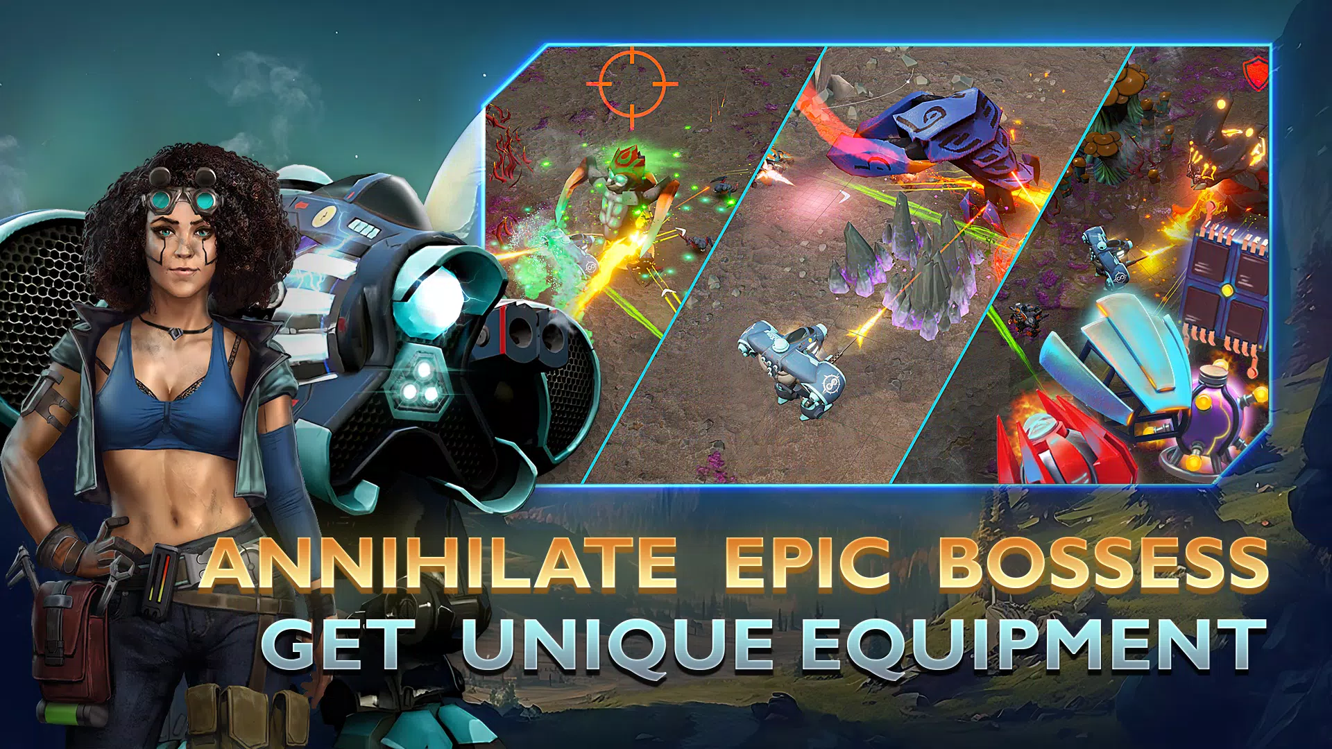 Mech vs Aliens: War Robots RPG Screenshots