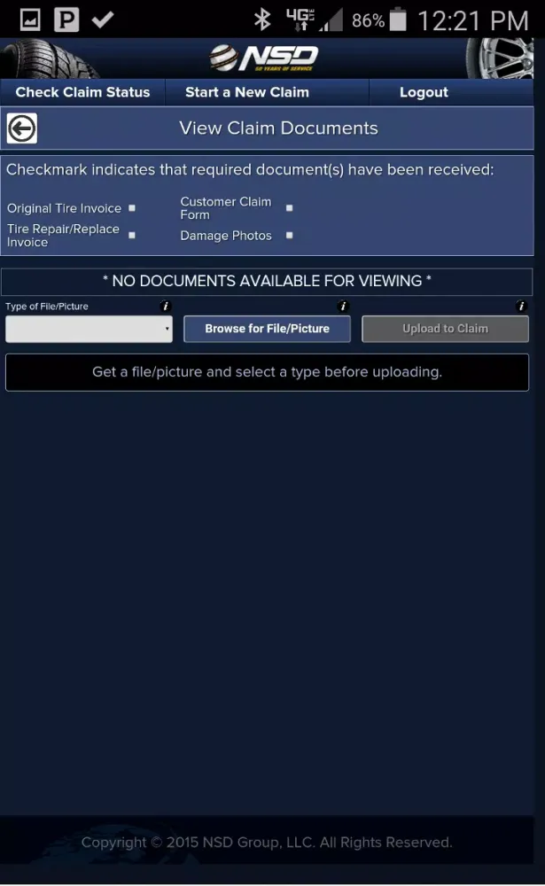 Capturas de pantalla de Road Hazard Tire Claims