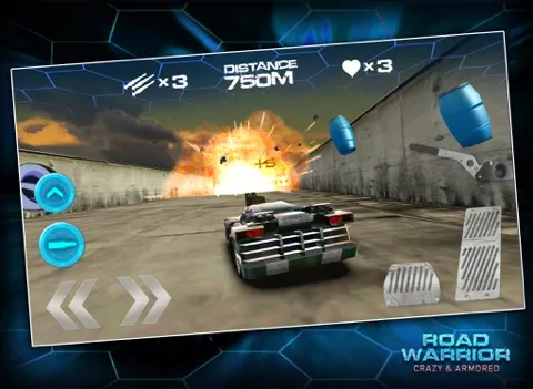 Zrzuty ekranu Road Warrior - Crazy & Armored iPad 
